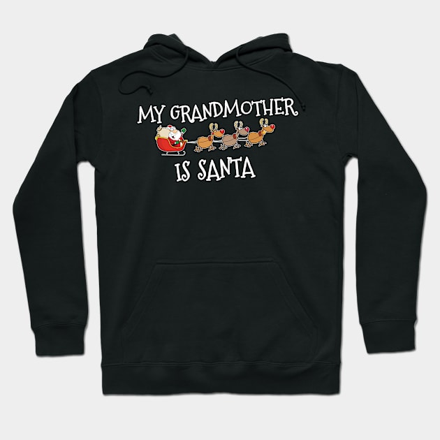 Matching family Christmas outfit Grandmother Hoodie by JamesBosh